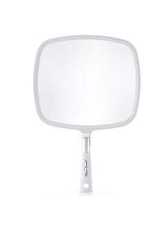 Miss Sweet Handheld Mirror Makeup Mirror 9inch*8inch (White)