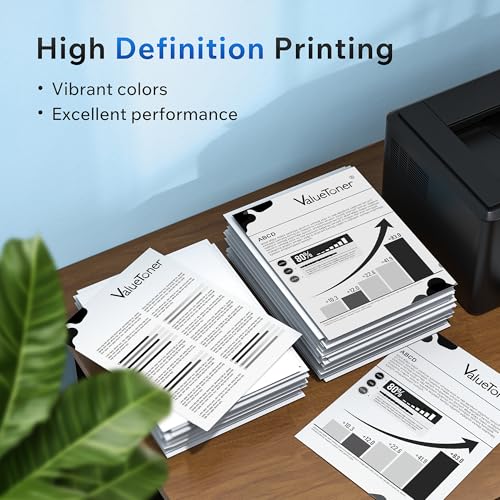 Valuetoner 80A Toner Cartridge Replacement for HP 80A Toner Cartridge Black CF280A 80X CF280X Works with HP LaserJet Pro M400 401a 401d 401n 401dn M401dw 425dn 425dw Series Printer (2-Pack Black) - Image 4
