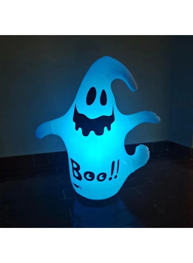 Loquat Tumbler White Ghost Party Santa Claus Decoration Snowman Model Inflatable Pumpkin Man Props-Color:Luminous Santa Claus Tumbler Type A-Specifications:Pp Bag Packaging  - Image 4