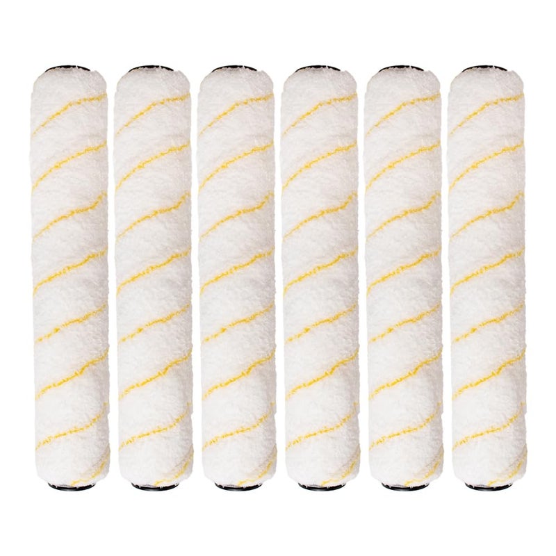 Pro-Grade Pro Grade - Paint Roller Covers - 1/2 X 14 Inch Microfiber 6 Pack - Image 1