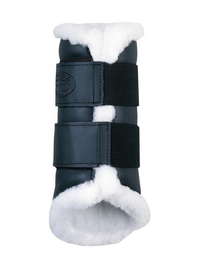 Dover Saddlery DS Sport Boots with Fleece Lining, Color: Black, Size: Large - Image 1