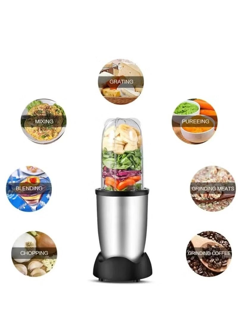 Denx 400W Multifunctional High-Speed ​​Stainless Steel Electric Juicer: - Image 4