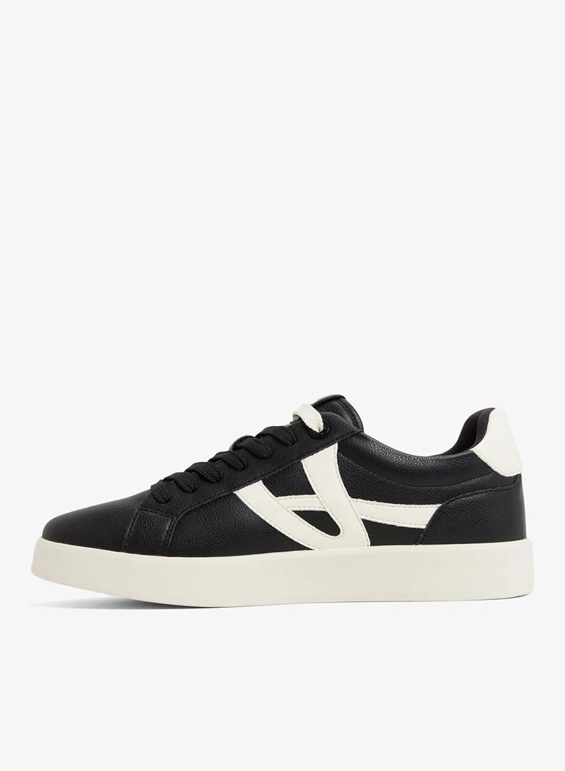 Aldo  MTL72 Patterned Low-Top Sneakers for Men | Best Price UAE