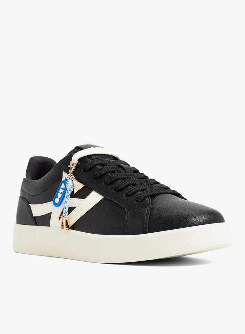 Aldo  MTL72 Patterned Low-Top Sneakers for Men | Best Price UAE