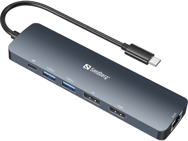 قاعدة عرض ساندبيرج USB-C بدقة 8K