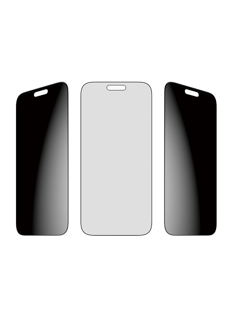 PanzerGlass Screen Protector Black Frame Ultra-Wide Fit iPhone 17 Pro Max - Privacy - Image 3