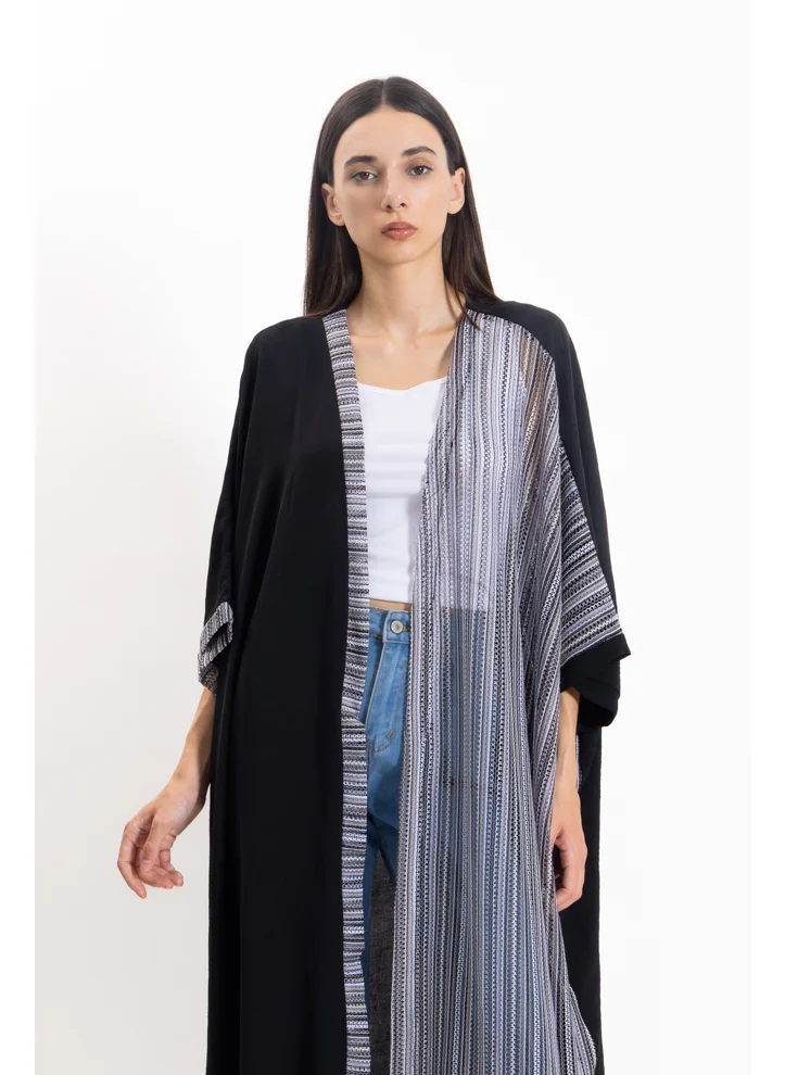 شايبس KNITTED TEXTURED ABAYA