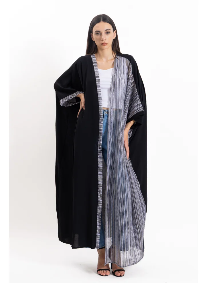 شايبس KNITTED TEXTURED ABAYA