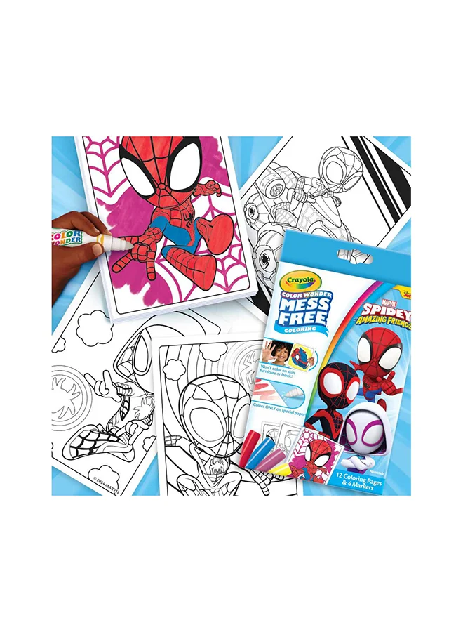 كرايولا Color Wonder Mini Box Set, Spidey And His Amazing Friends