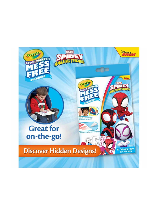 كرايولا Color Wonder Mini Box Set, Spidey And His Amazing Friends