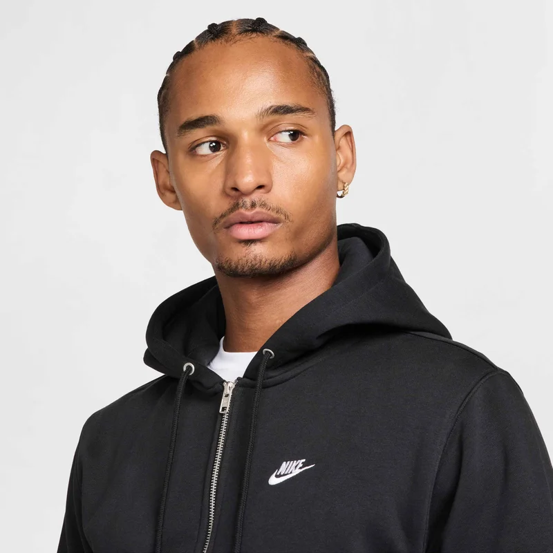 Nike Men's Club Fleece Full-Zip Hoodie