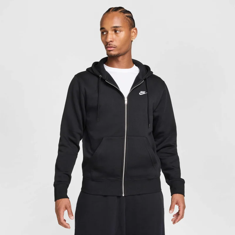 Nike Men's Club Fleece Full-Zip Hoodie