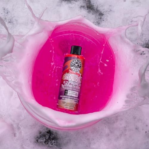 Chemical Guys صابون غسيل السيارات فوم الثلج اللزج من كيميكل غايز CWS21516 (يعمل مع مسدسات الفوم، أو دلو الغسيل) آمن للسيارات، والشاحنات، والدراجات النارية، والمركبات الترفيهية والمزيد 16 أونصة سائلة، برائحة الكرز - Image 3