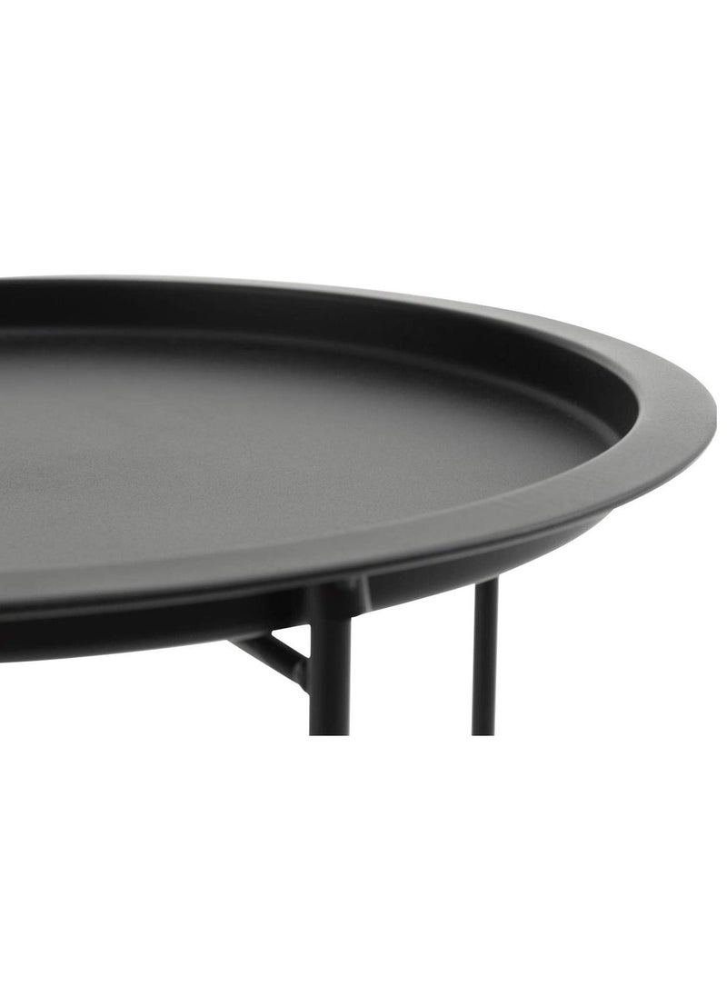 CAPITAL Round Tray Table Black  - Image 5