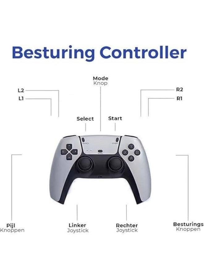 A ZONE 2.4G Wireless TV Game Stick Retro M15 for Family Portable Arcade Video Game Console Android 7.1 4K HD Video Game  - Image 5