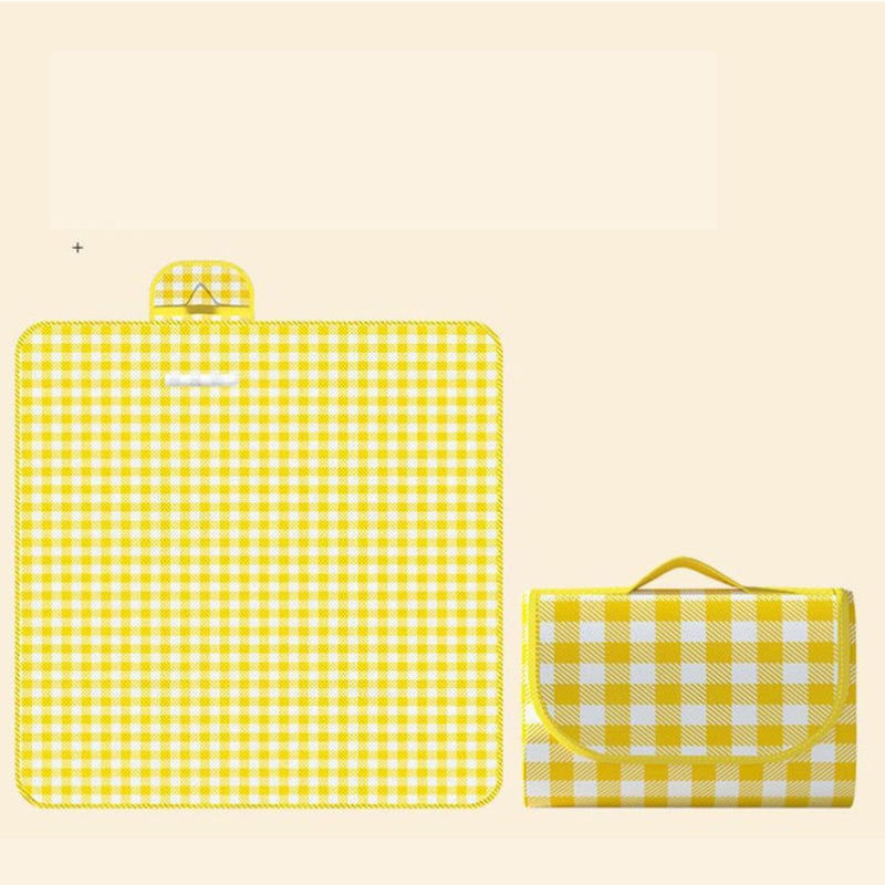 Water Shedding Picnic Blanket Thick Non Woven Beach Mat For Camping Spring Outing Outdoor Picnic Foldable Compact 11.6oz Easy Carry 150 X 200cm - Image 5