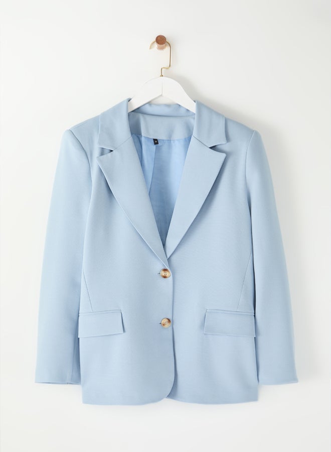 trendyol Belted Woven Blazer Jacket Twoaw25Bc00015 - Image 1