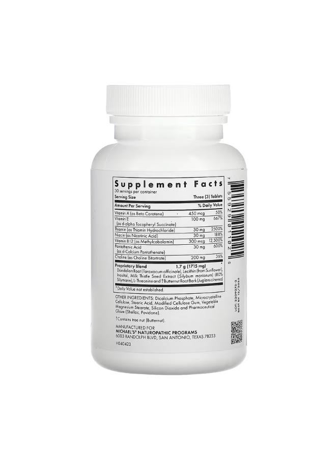 مايكلز ناتوروباثيك Liver Wellness 90 Vegetarian Tablets - Image 2