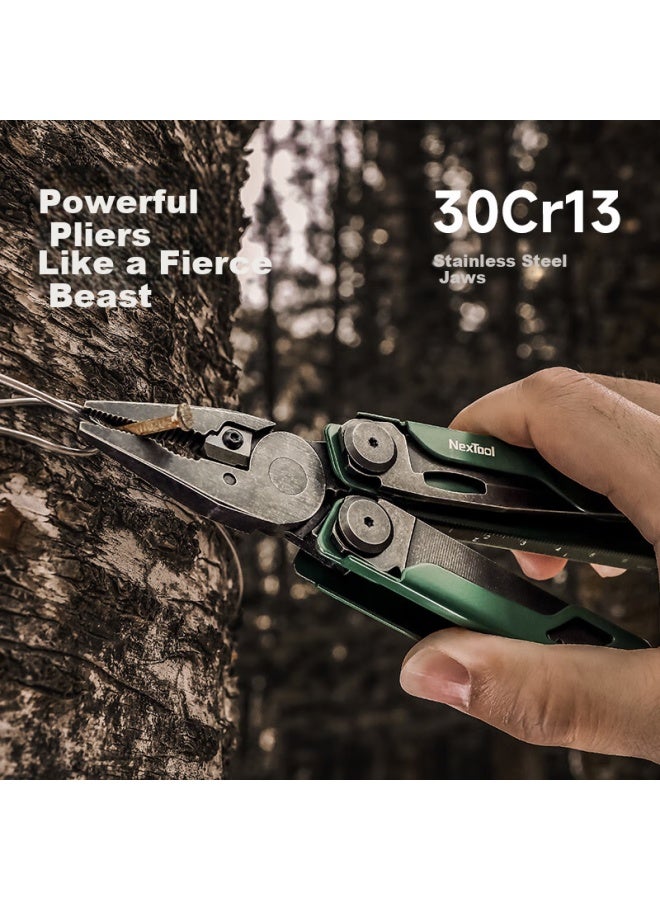 Nextool Outdoor Multi-tool Pliers Knife Emergency Sharp Scissors Pointed Nose Combination Battleship Pliers - Image 3