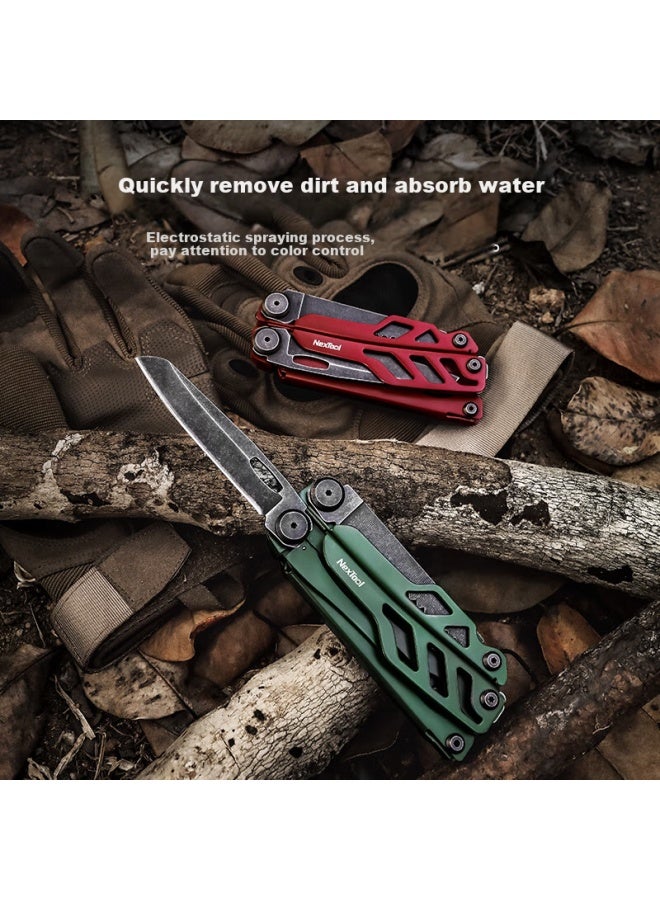 Nextool Outdoor Multi-tool Pliers Knife Emergency Sharp Scissors Pointed Nose Combination Battleship Pliers - Image 2