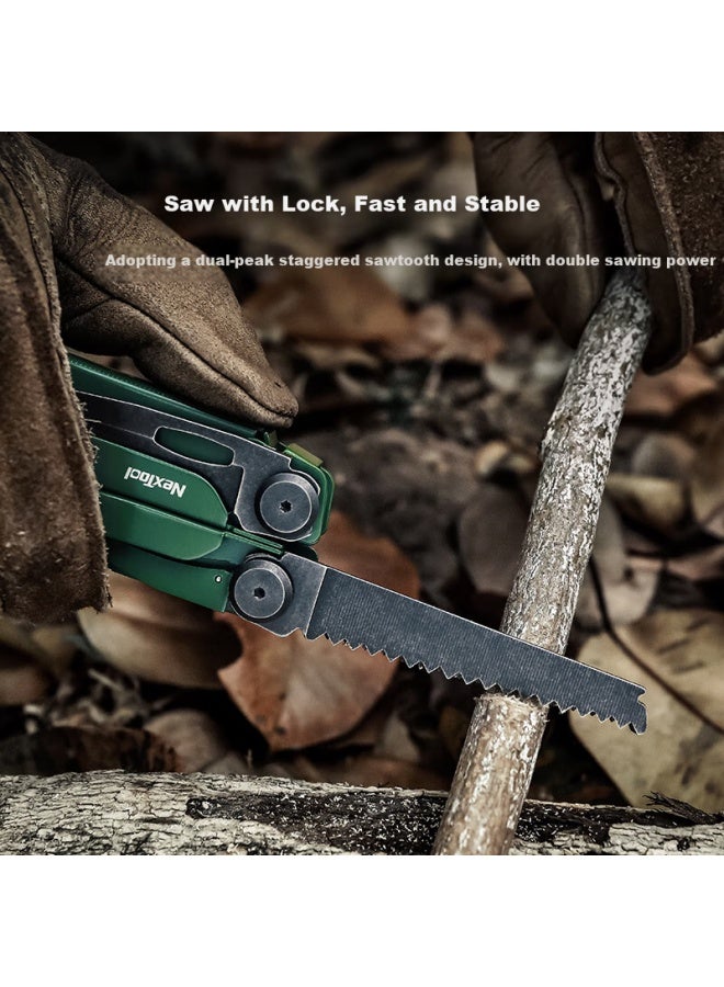 Nextool Outdoor Multi-tool Pliers Knife Emergency Sharp Scissors Pointed Nose Combination Battleship Pliers - Image 4