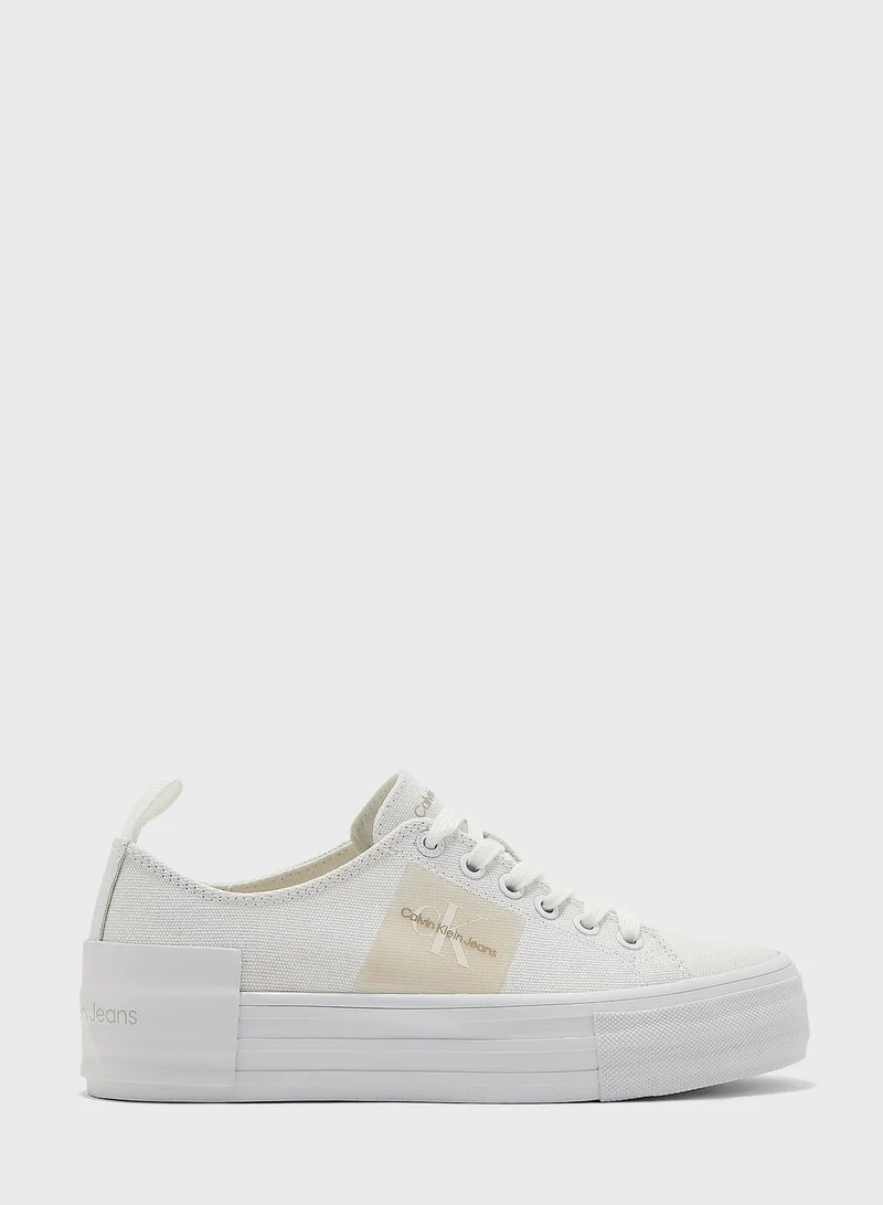 Calvin Klein Jeans Bold Vulcanised Flatform Laceup Sneakers