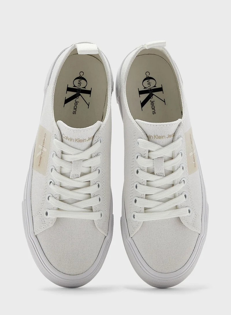 Calvin Klein Jeans Bold Vulcanised Flatform Laceup Sneakers