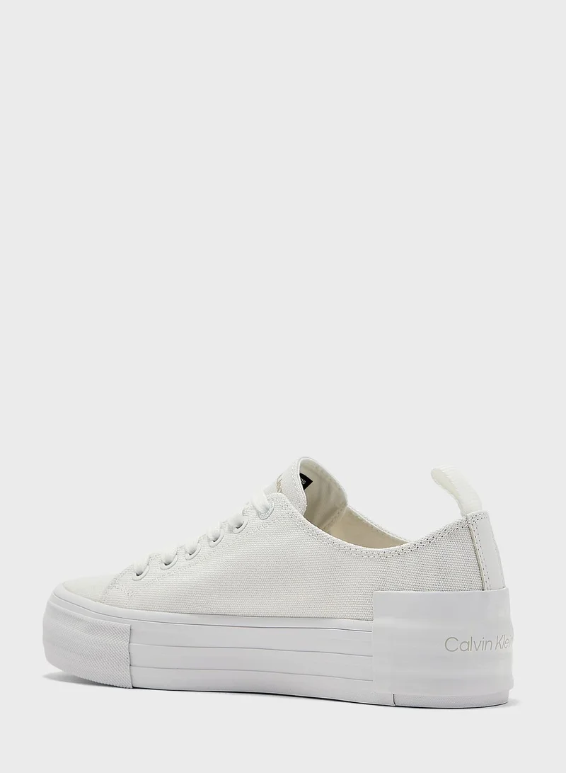 Calvin Klein Jeans Bold Vulcanised Flatform Laceup Sneakers
