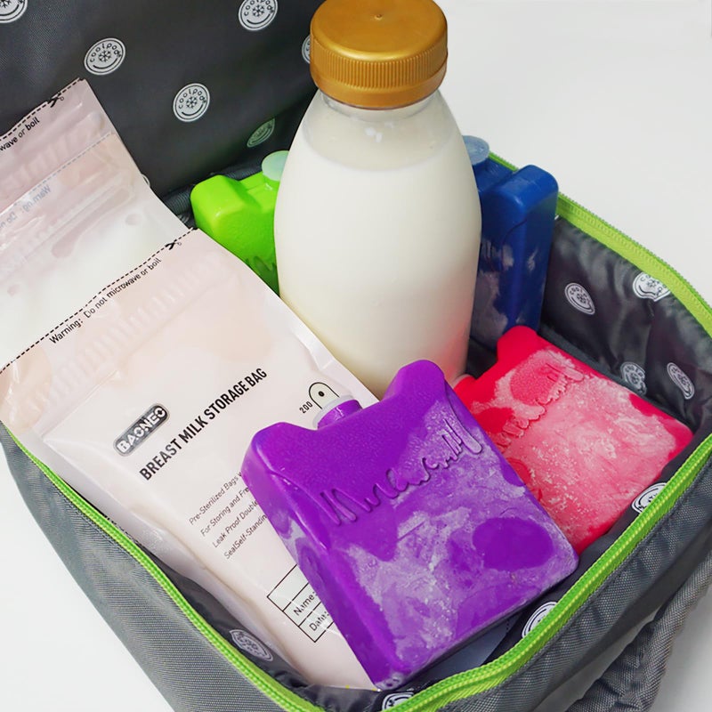 WORLD-BIO Ice Packs for Lunch Box Kids, Reusable Small Ice Packs for Kids Insulated Lunch Bag, Bento Box, Freezer Blocks for Coolers, Personalized Lunch Cold Pack Keep Food Fresh - Multicolored 8 Pack - Image 3