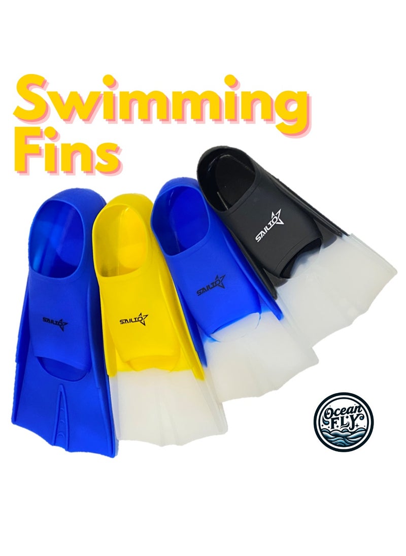 oakura Sailto Swim Training Fins – Premium Silicone Fins For Kids, Teens, And Adults – Perfect For Enhanced Swimming Performance!  - Image 4