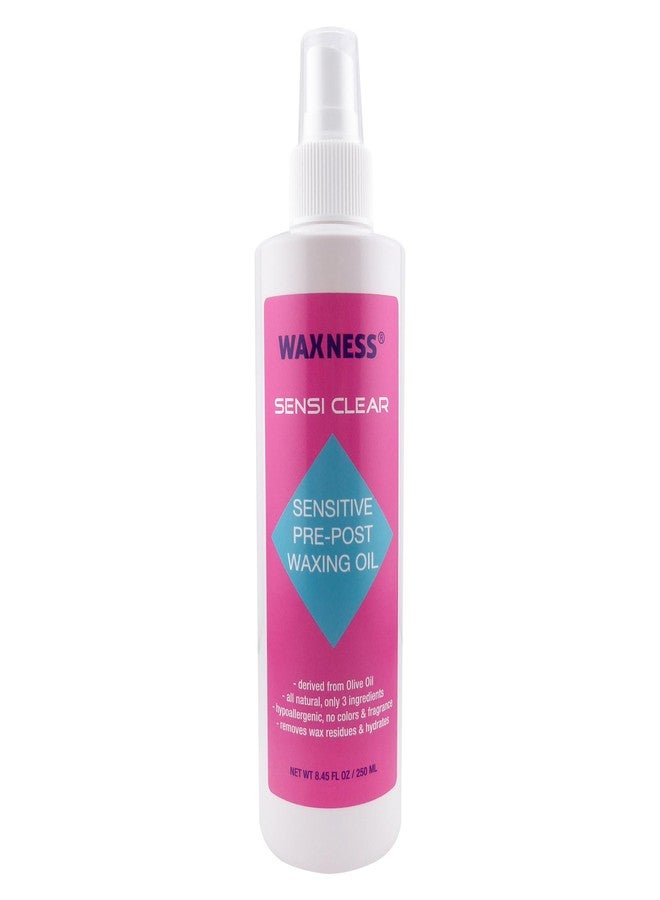 Waxness Sensi-Clear Pre-Post Waxing Oil 8.45 fl oz 250 ml - Image 1