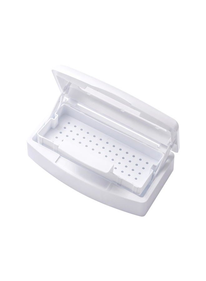 SULLMAR Nail Soaking Tray Box Cleaner Pot for Eyelash Scissors Tweezers Nail Art Tools Manicure Lash Soaking Tray Clean Box - Image 1