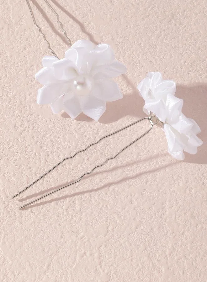 تايك تو Set of 5 - Flower Hair Pins