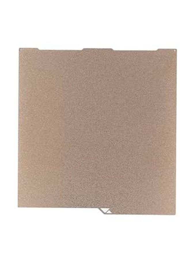 Double Sided Textured PEI 3D Printer Build Plate 256x268mm Gold Coated For PLA ABS TPU - Image 1