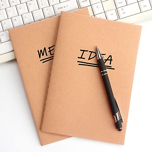 ZZTX 4 Pack Blank Kraft Notebooks, Blank Paper Sketchbooks for Drawing Doodling Writing,Travel Journal Set, A5, 36 Pages, 8.3” X 5.5” - Image 5