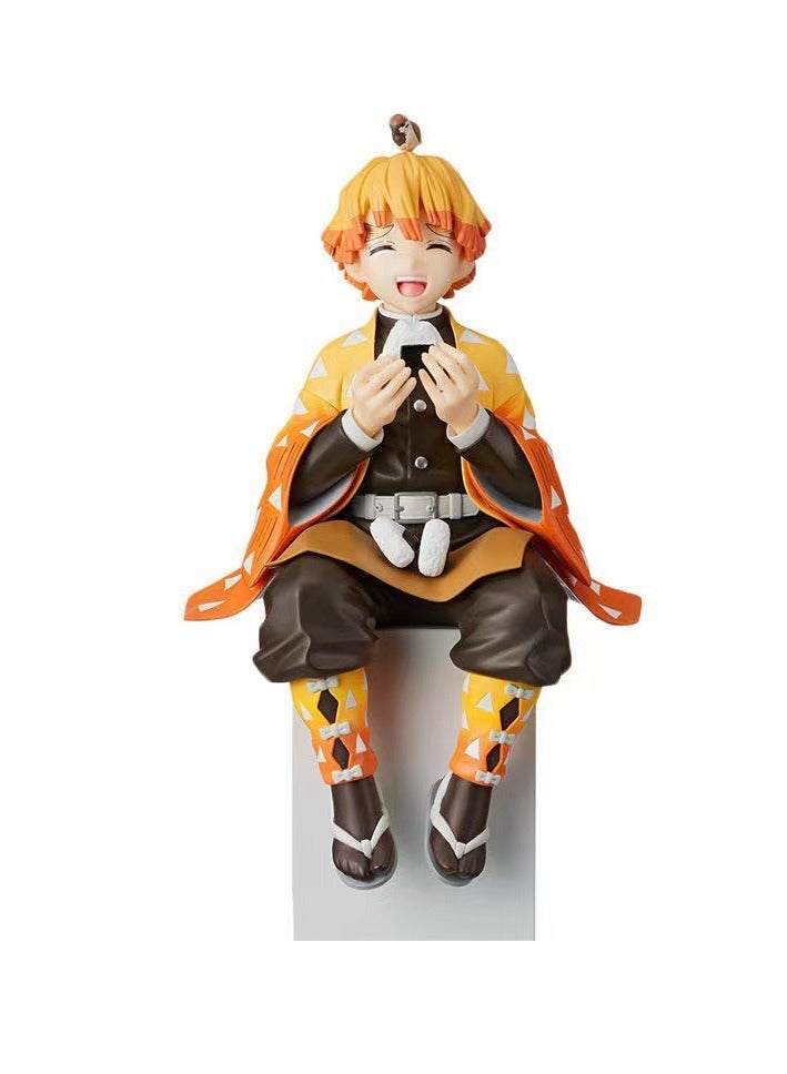 عام مجسمات Demon Slayer ومجسمات سلسلة كرات الأرز بما في ذلك Tanjiro وInosuke وZenitsu وKanahu وNezko وButterfly Ninja مناسبة كهدية للمعجبين والأصدقاء (7 سم - 13 سم) - Image 4