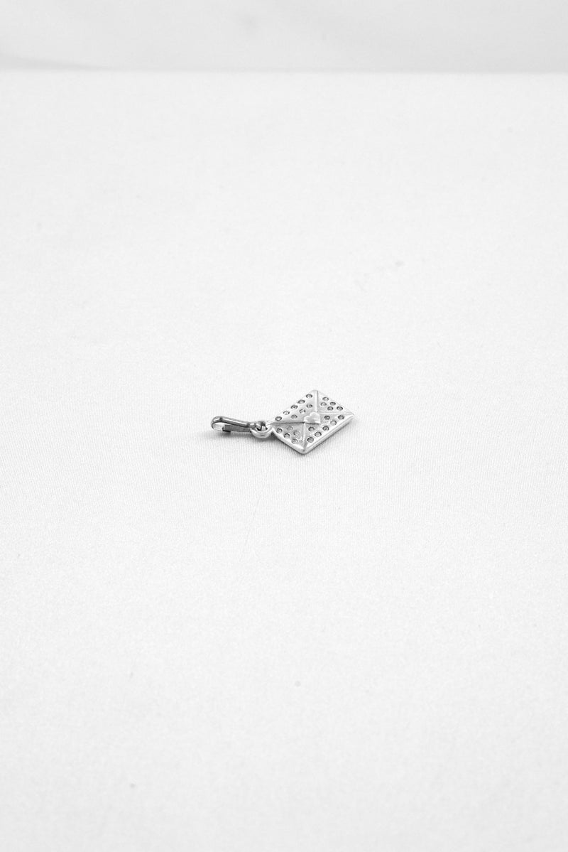 ALEX AND ANI Women Pave Love Letter Charm, Silver  - Image 3