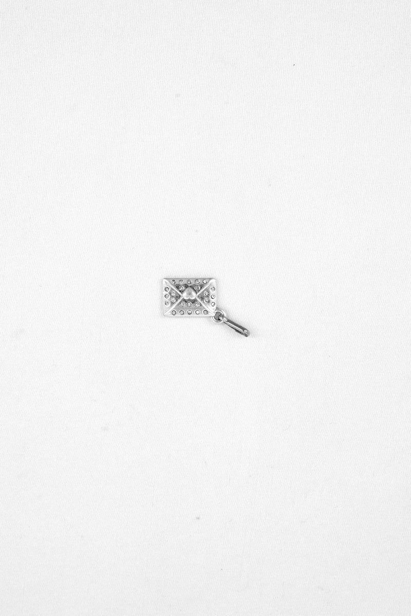 ALEX AND ANI Women Pave Love Letter Charm, Silver  - Image 2