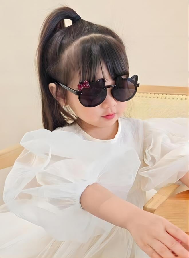 Generic Kids Sunglasses Cute Cat Shaped Child Sunglasses Polarized Sunglasses UV Protection for Kids  - Image 1