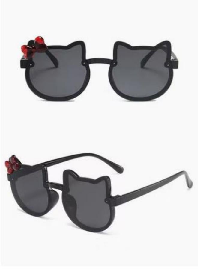 Generic Kids Sunglasses Cute Cat Shaped Child Sunglasses Polarized Sunglasses UV Protection for Kids  - Image 3