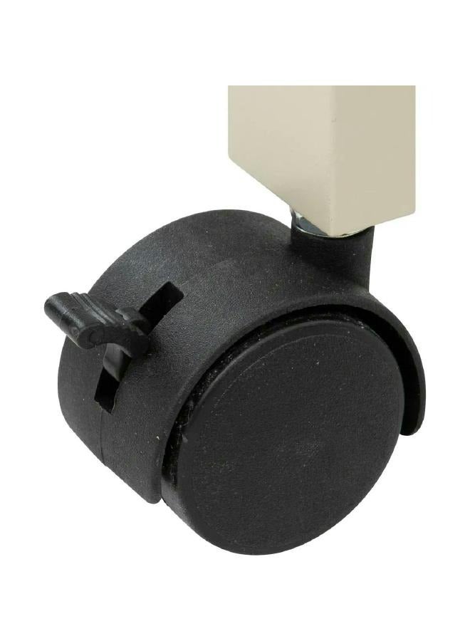 لوفت عربة، رف تخزين، طول 40 × عرض 15 × ارتفاع 75 سم، بيج-174762O - Image 3