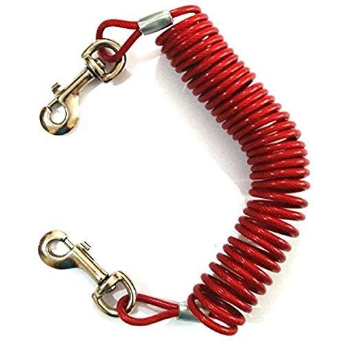 The DDS Store Cable Pet Dog Tie Out Garden Ground Screw Spiral Stake Spike Wire Lead 1 Piece (Color May Vary) (15 FT) - Image 5