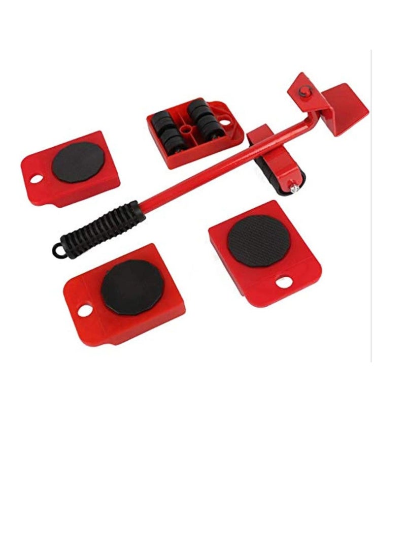 5 Piece Set Multi-Functional Heavy Load Handling Combination Household Hardware Furniture Moving Tool  - Image 1
