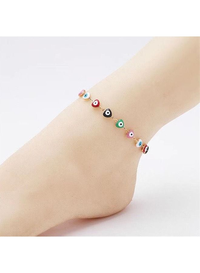 Metal Evil Eye Anklet