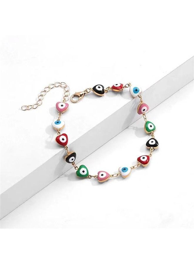 Metal Evil Eye Anklet