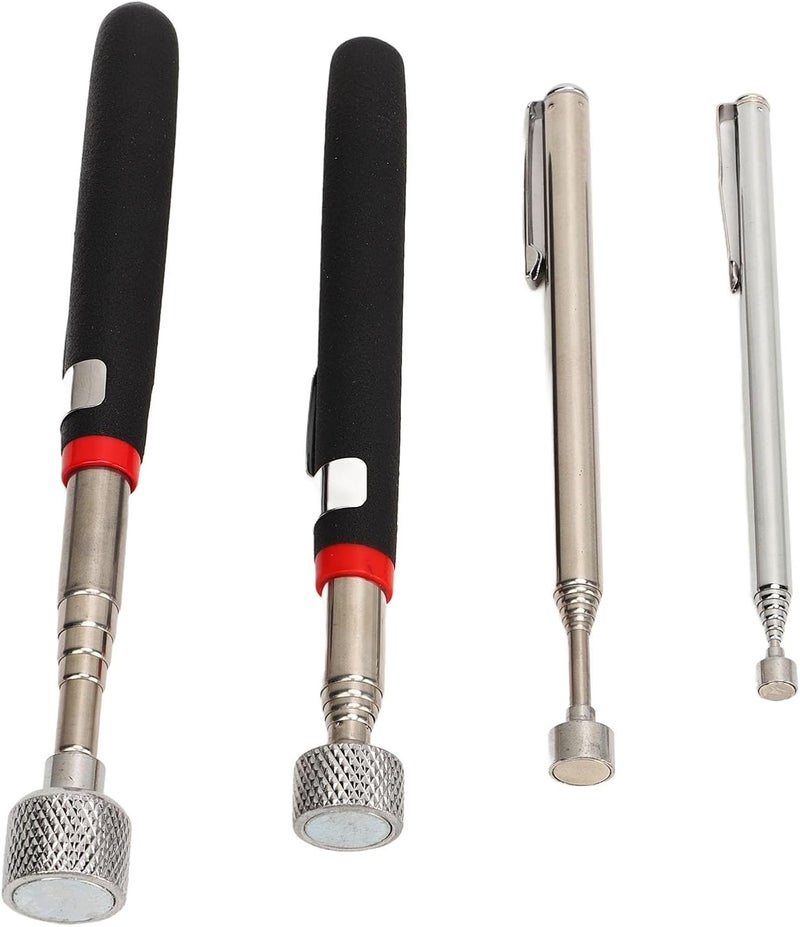 5 Pcs Magnetic Pickup Tool Set, Telescoping Magnetic Grabber with 15LB 10LB 3.5LB 1.5LB Strength and Extendable Inspection Mirror for Auto Repair and Tight Spaces - Image 5