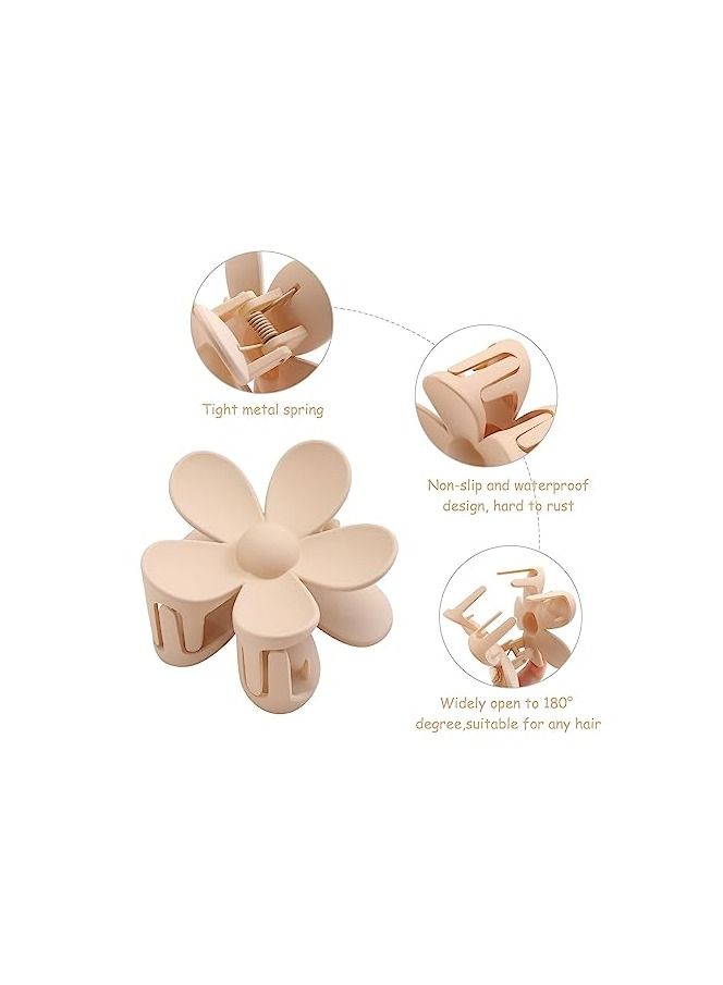 ORiTi مشابك شعر داسي كبيرة لطيفة، تثبيت قوي غير قابل للانزلاق للشعر الرقيق للنساء، إكسسوارات شعر للنساء والفتيات، 6 ألوان - Image 5