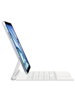 Iwin I win Wireless Magic Keyboard for iPad Arabic + English-White- iPad 13 Air 2024 13-Inch  - Image 5