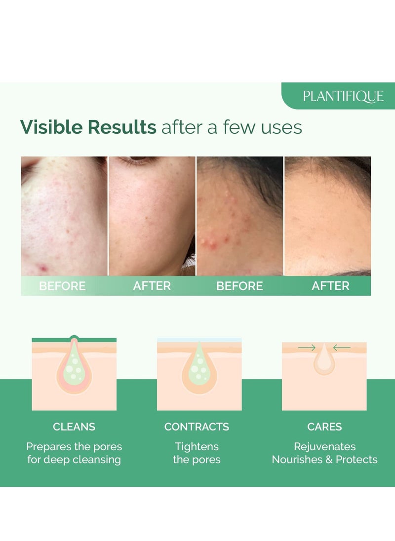 Plantifique - PLANTIFIQUE Korean Skin Care Detox Face Mask with Avocado & Superfoods - Hydrating Clay Mud Mask Dermatologist Tested for Face and Body - Vegan Skincare 3.4 Oz/100ml - Image 1