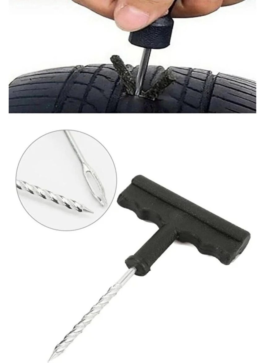 Safestore - Tire Repair Kit Wick Throwing Set + Tire Repair Kit Rubber Screw Set + 5 Spare Wicks - Image 1